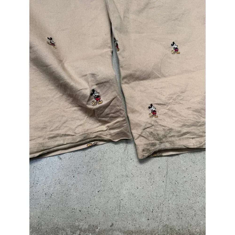 Gap × Disney Embroidered Baggy Khakis (34) (Pre-Owned)